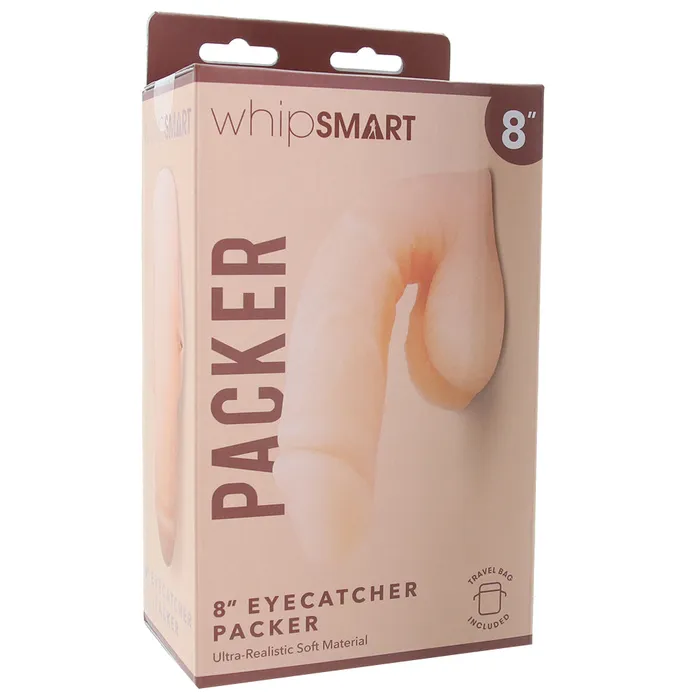 Anal WhipSmart 8 Inch Eyecatcher Packer in White XGen Anal WhipSmart 8 Inch Eyecatcher Packer in White XGen