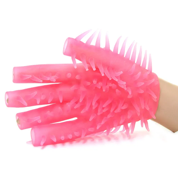 Masturbating Glove in Pink Nasstoys Vibrators