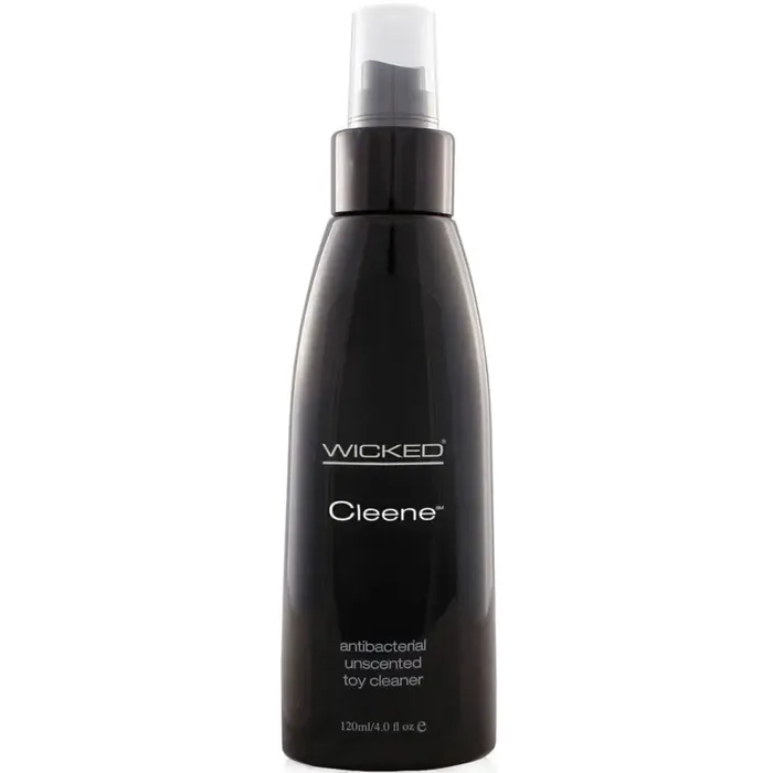 Vibrators Wicked Sensual Care Cleene Antibacterial Toy Cleaner 4 Oz Wicked