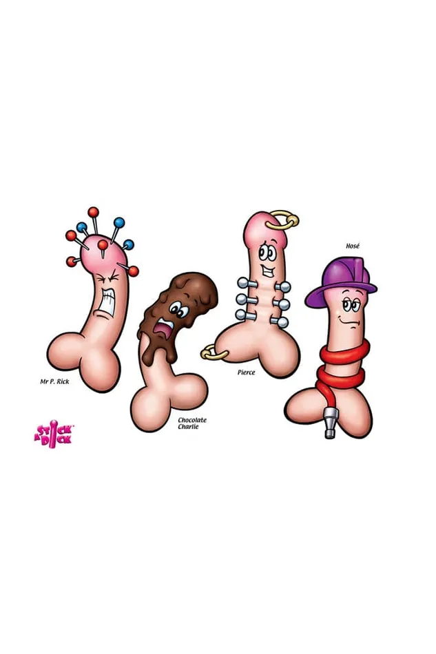 Creative Conceptions Games Creative Conceptions Stick A Dick Pin The Tail Game Hunk Edition