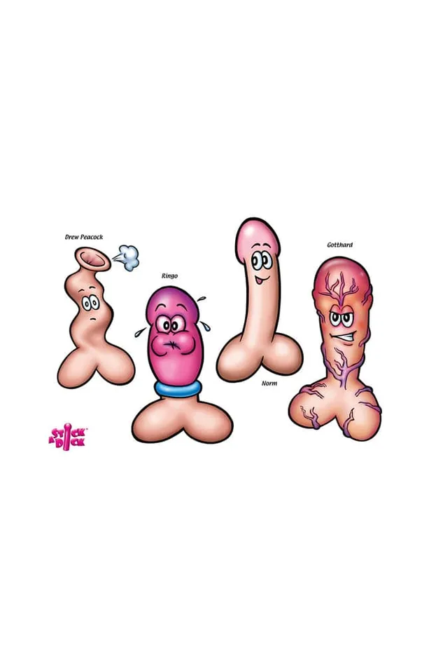 Creative Conceptions Games Creative Conceptions Stick A Dick Pin The Tail Game Hunk Edition
