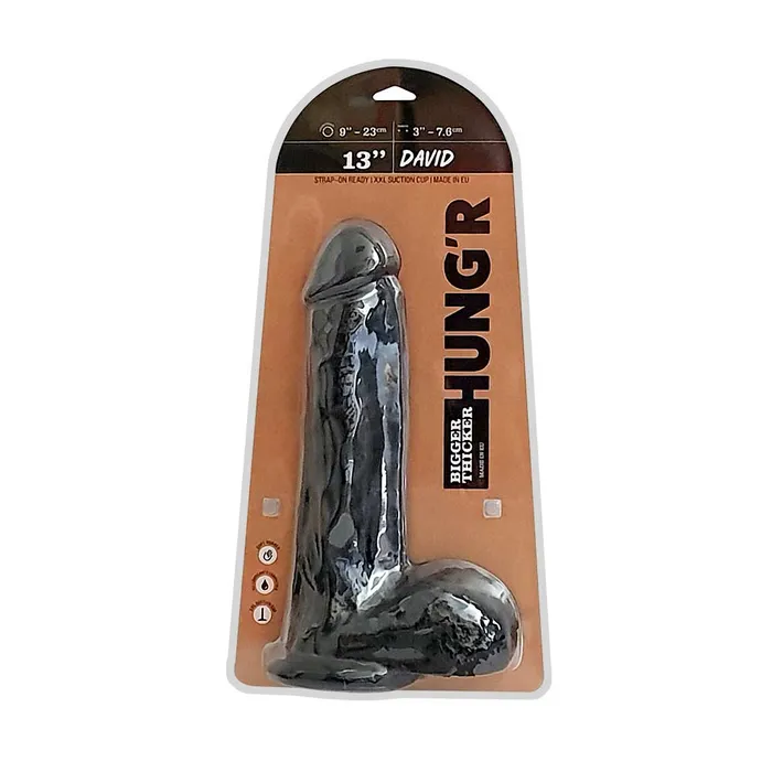 HUNGR David 33 cm Black HUNGR Anal