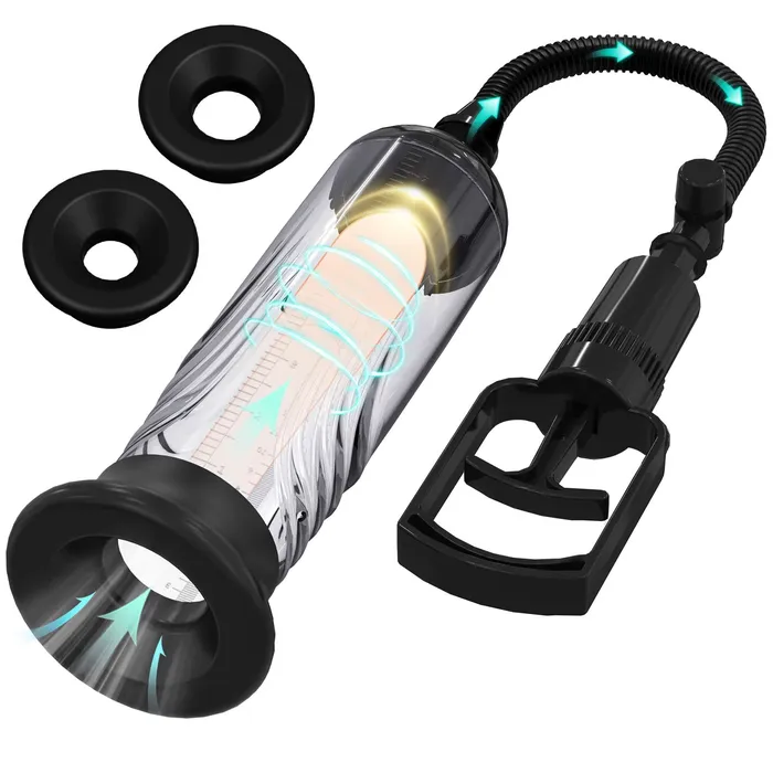 Male Sex Toys Amovibe Penis Pump Set