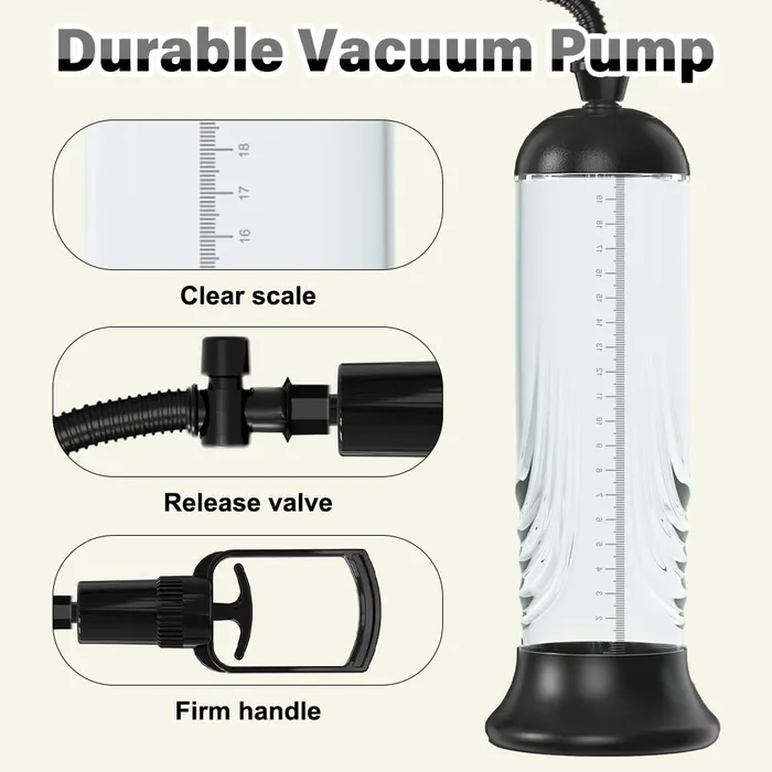 Male Sex Toys Amovibe Penis Pump Set