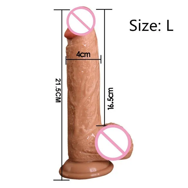 LAZADASEXTOYS Male Sex Toys 78 Inch Strapon Phallus Huge Large Realistic Dildos Thick Silicone Penis With Suction Cup for Women G Spot Stimulate Sex Toy