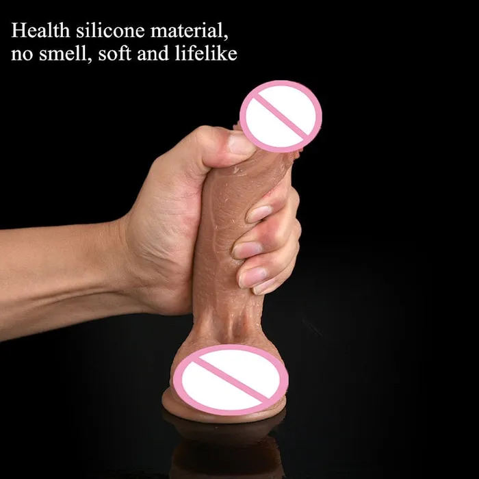 LAZADASEXTOYS Male Sex Toys 78 Inch Strapon Phallus Huge Large Realistic Dildos Thick Silicone Penis With Suction Cup for Women G Spot Stimulate Sex Toy