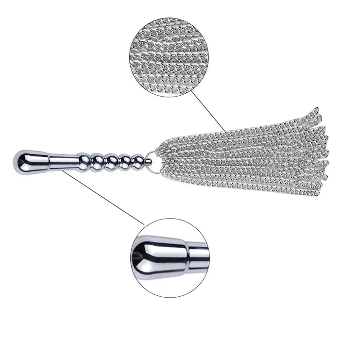 Vibrators Lovegasm Metallic Torture Chain Flogger